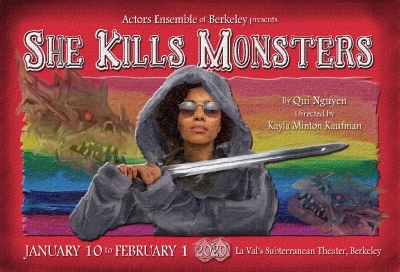 She Kills Monsters Postcard
